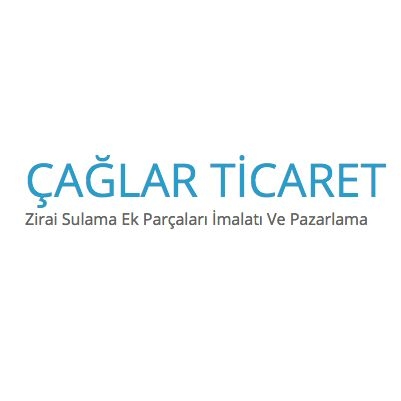 Çağlar Ticaret Zirai Sulama Ek Parçaları İmalatı ve Pazarlama Çağlar Ticaret Zirai Sulama Ek Parçaları İmalatı ve Pazarlama