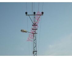 A Type Electric Pole