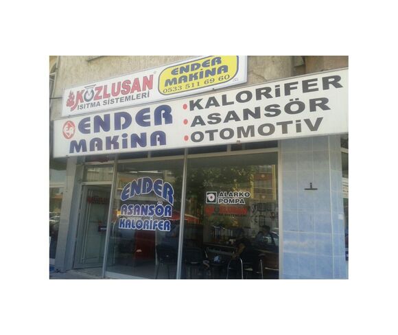 Ender Makina Mühendisliği İnş. Rek. Eği. İhr. İth. San. Tic. Ltd. Şti.