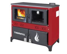 Thermall T-25 Fulya 卧式壁炉加热炉带烤箱