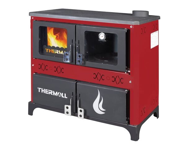 THERMALL T-25 FULYA 卧式壁炉加热炉带烤箱