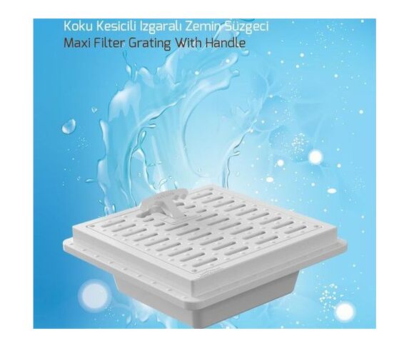 maxi filter grating with handle