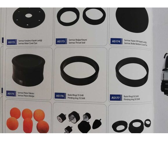 Concrete pump spare parts